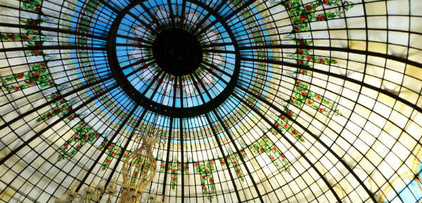 stained-glass dome story prompts