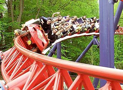 Ride of Steel at Darien Lake - I've been on this one